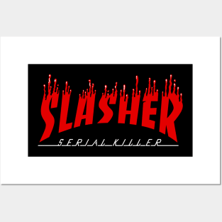 Slasher Serial Killer Posters and Art